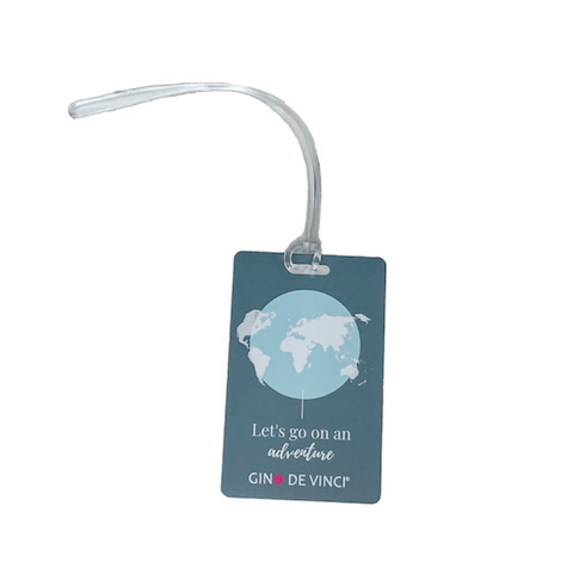 Gino De Vinci Name Tag Go on an adventure